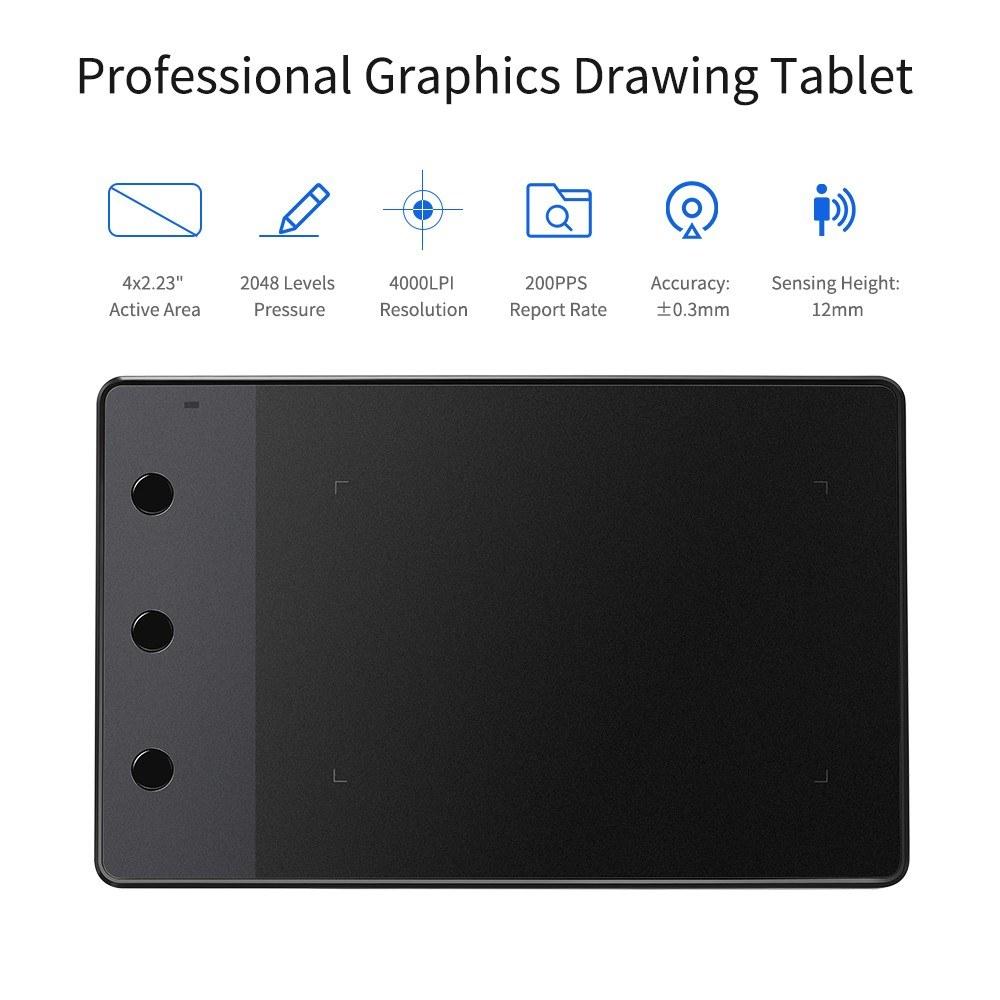 Office Electronics |   Huion H420 4×2.23 Inch Professional Graphics Drawing Tablet Signature Pad Board Office Electronics Office Electronics