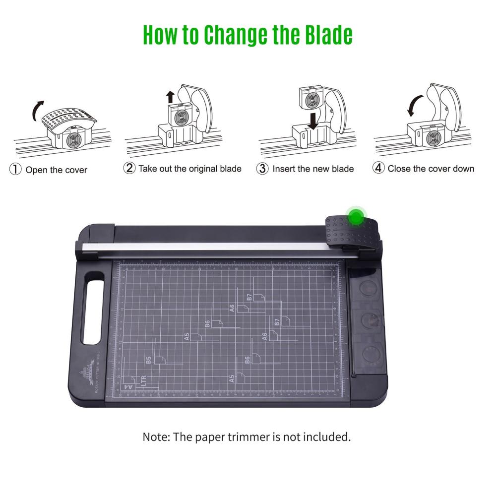 Office Electronics |   JIELISI Paper Trimmer Replacement Blades Refill Office Electronics Office Electronics