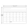 Office Electronics |   Magnetic Dry Erase Board Calendar Whiteboard Office Electronics Office Electronics