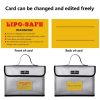 Office Electronics |   Portable Fireproof Explosionproof Lipo Battery Guard Safe Bag Office Electronics Office Electronics