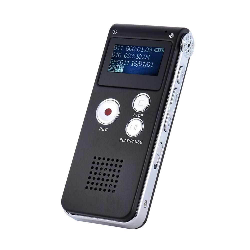 Office Electronics |   SK-012 8GB Intelligent Digital Audio Voice Phone Recorder Dictaphone MP3 Music Player Voice Activate VAR A-B Repeating Office Electronics Office Electronics