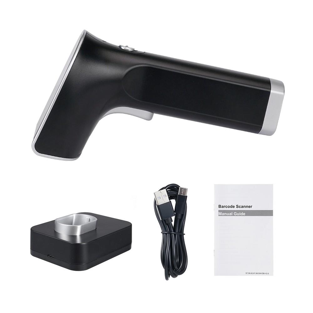 Office Electronics |   Wireless QR 2D Barcode Scanner with Cradle Handheld USB Wired Bar Code Reader Office Electronics Office Electronics