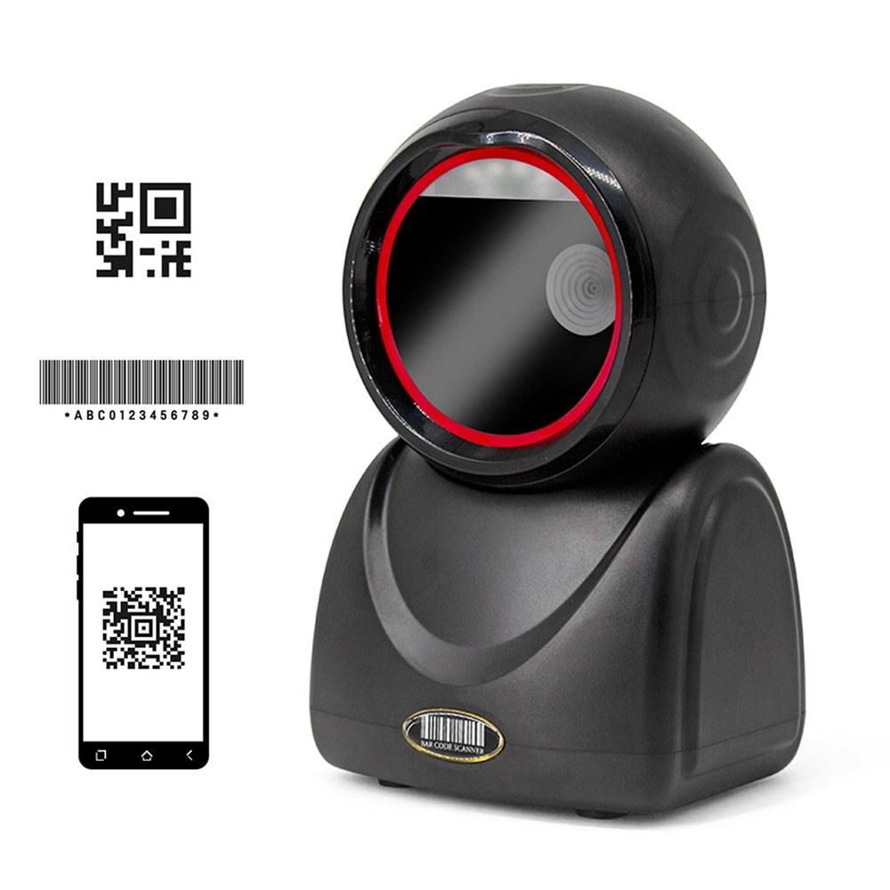 Office Electronics |   X3-800 1D 2D QR Desktop Wired Barcode Scanner High-speed Platform Hands-Free Automatic Sense Reader Office Electronics Office Electronics