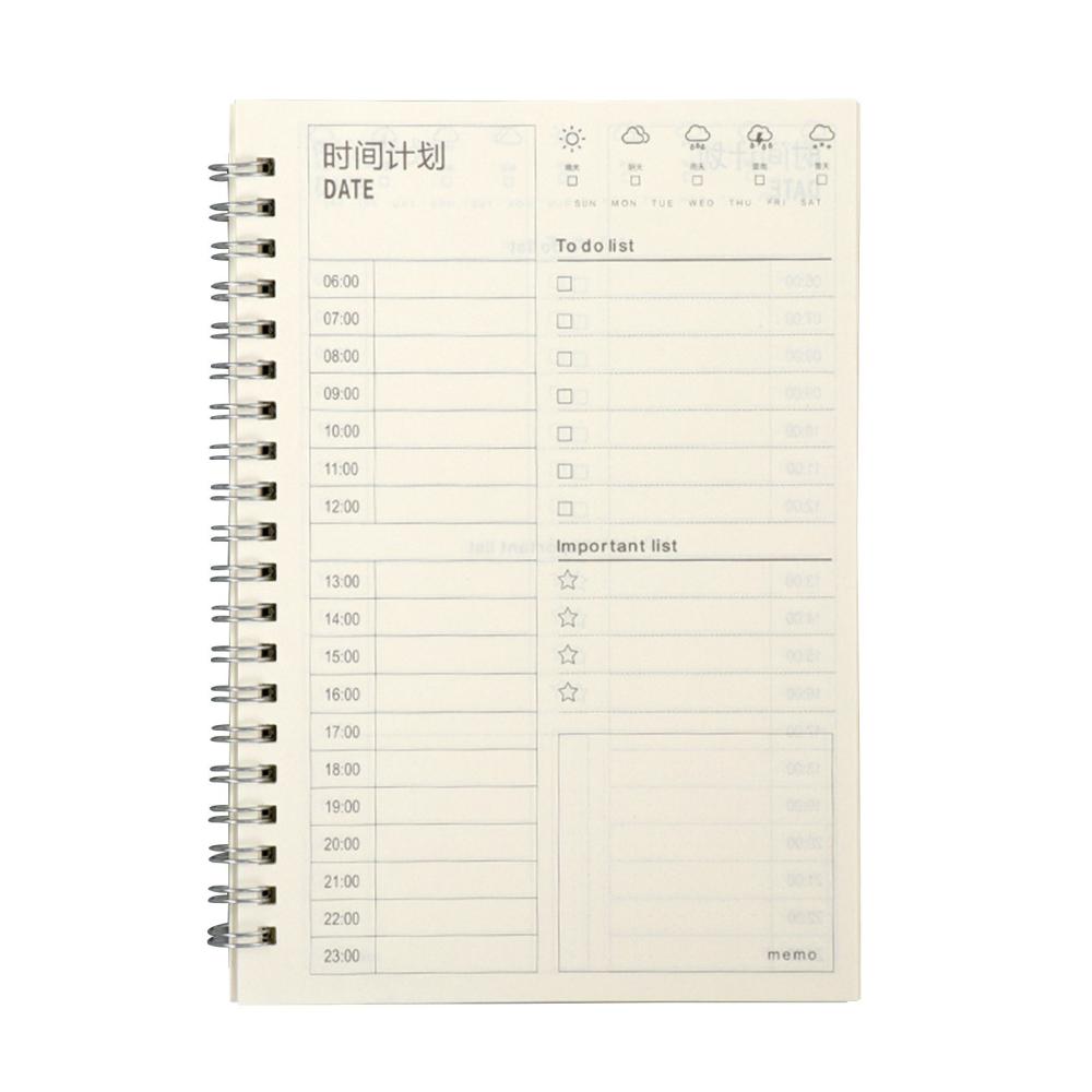 Other Stationery |   2021-2022 Planner Daily Planner for Agenda with A5 Premium Thicker Paper Flexible Cover Time Tabs to-Do List Memo Wirebound Other Stationery Other Stationery