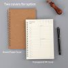 Other Stationery |   2021-2022 Planner Daily Planner for Agenda with A5 Premium Thicker Paper Flexible Cover Time Tabs to-Do List Memo Wirebound Other Stationery Other Stationery