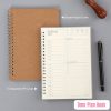 Other Stationery |   2021-2022 Planner Daily Planner for Agenda with A5 Premium Thicker Paper Flexible Cover Time Tabs to-Do List Memo Wirebound Other Stationery Other Stationery