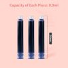 Other Stationery |   50 Pieces Fountain Pen Ink Cartridges Dark Blue Color Ink Refill Cartridge with 3.4 mm Bore Diameter for Office School Student Writing Stationery Supplies Other Stationery Other Stationery