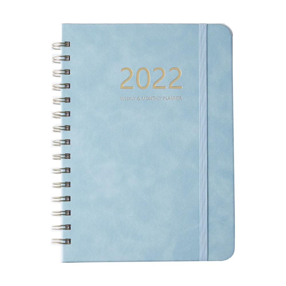 Other Stationery |   A5 Notebook School Diary 2022 Notebook With Daily Weekly Schedule 160 Pages Spiral Exercise Books Other Stationery Other Stationery