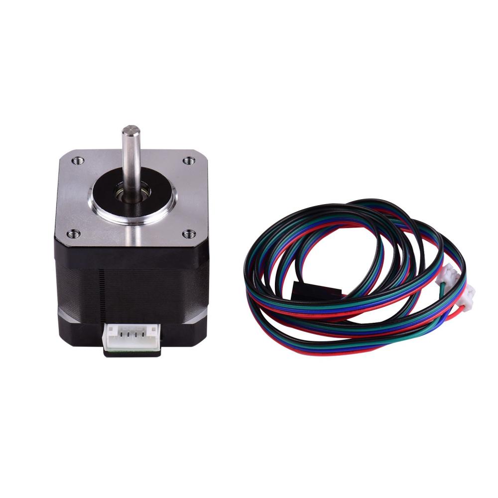 Other Stationery |   Aibecy 42 Stepper Motor 2 Phase 0.9 Degree Step Angle Low Noise 17HS4401S Stepping Motor with 1m Cable for CNC 3D Printer Other Stationery Other Stationery