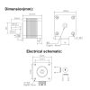 Other Stationery |   Aibecy 42 Stepper Motor 2 Phase 0.9 Degree Step Angle Low Noise 17HS4401S Stepping Motor with 1m Cable for CNC 3D Printer Other Stationery Other Stationery