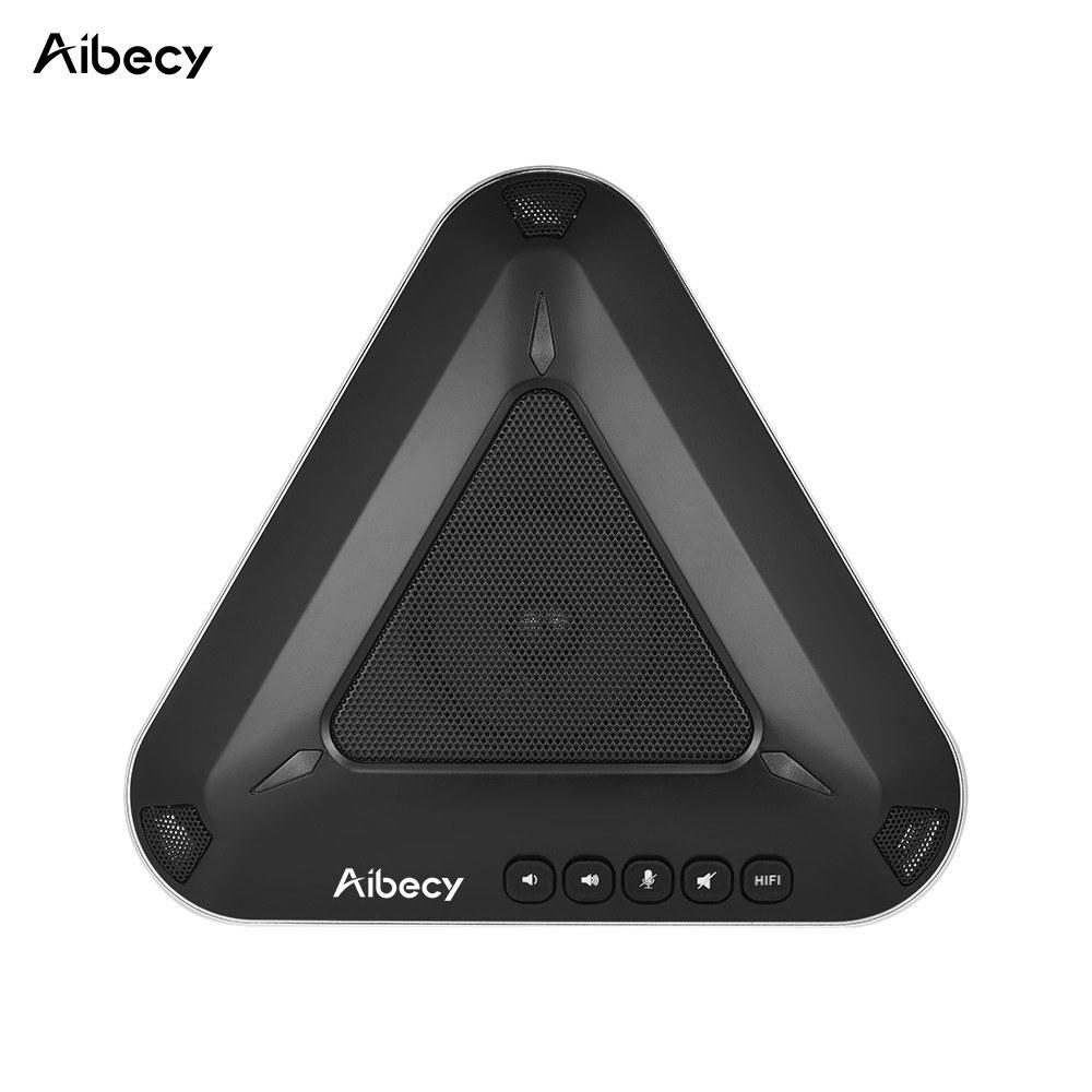 Other Stationery |   Aibecy MST-A1S USB Video Conference Microphone Speakerphone 360° Audio Pickup Support Skype MSN QQ for Computer Mobile Phone Other Stationery Other Stationery