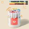 Other Stationery |   Cute Rotating Pencil Pen Holder for Desk with 8 Slots Desktop Stationery Supplies Organizer (Rotatable) Other Stationery Other Stationery