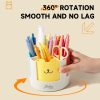 Other Stationery |   Cute Rotating Pencil Pen Holder for Desk with 8 Slots Desktop Stationery Supplies Organizer (Rotatable) Other Stationery Other Stationery