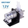 Other Stationery |   GROTHEN DC 12V Peristaltic Pump with Silicone Tubing High Flow Water Liquid Pump Dosing Vacuum Pump Other Stationery Other Stationery