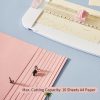 Other Stationery |   JIELISI Mini A5 Paper Trimmer Cutter Desktop Paper Cutting Machine with Security Cutter Head Auxiliary Side Ruler for Craft Paper Photos Cards Scrapbooking Office Home Supplies Other Stationery Other Stationery