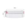 Other Stationery |   JIELISI Mini A5 Paper Trimmer Cutter Desktop Paper Cutting Machine with Security Cutter Head Auxiliary Side Ruler for Craft Paper Photos Cards Scrapbooking Office Home Supplies Other Stationery Other Stationery