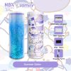 Other Stationery |   NBX Pencil Cases Multifunctional Standing Quicksand Pencil Case Organizer Double Layer   Cylindrical Cute Pen Bag Holder with Mirror Erasable Notepad Calculator Large Capacity   Storage Stationery Box for School Students Kids Other Stationery Other Stationery