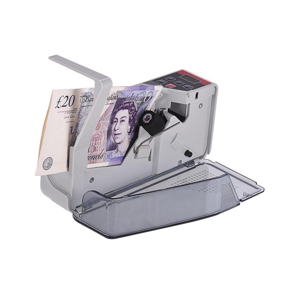 Other Stationery |   Portable Mini Handy Money Counter Worldwide Bill Cash Banknote Note Currency Counting Machine with LED Display Financial Equipment Other Stationery Other Stationery