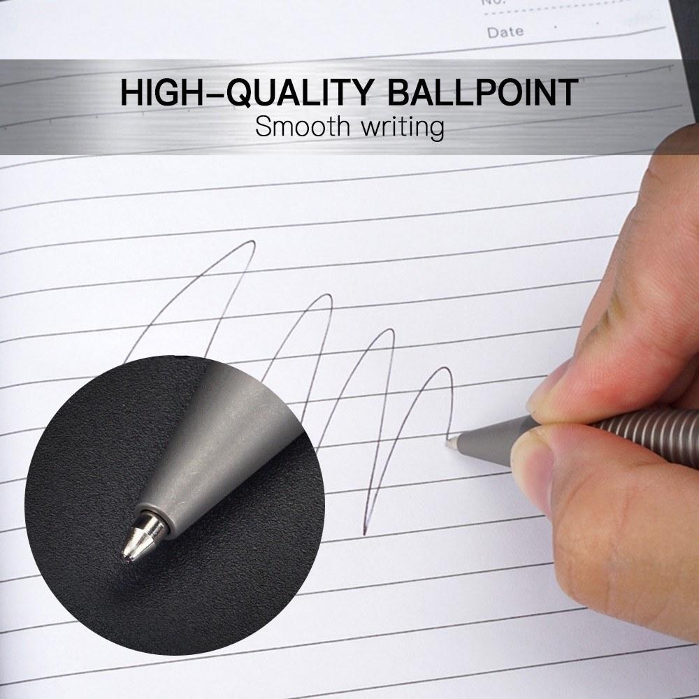 Other Stationery |   Portable Titanium Alloy Ballpoint Pen Writing Pen Equipment Tool for Outdoor Traveling Office Gift Other Stationery Other Stationery