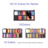 Other Stationery |   Professional Face & Body Painting Kit 10 Colors Rainbow Water Activated Paints Split Cakes Palette Makeup Cosplay Facepaints with Brush Safe & Non-Toxic Hypoallergenic for Halloween Costume Party Festival Art Supplies Other Stationery Other Stationery