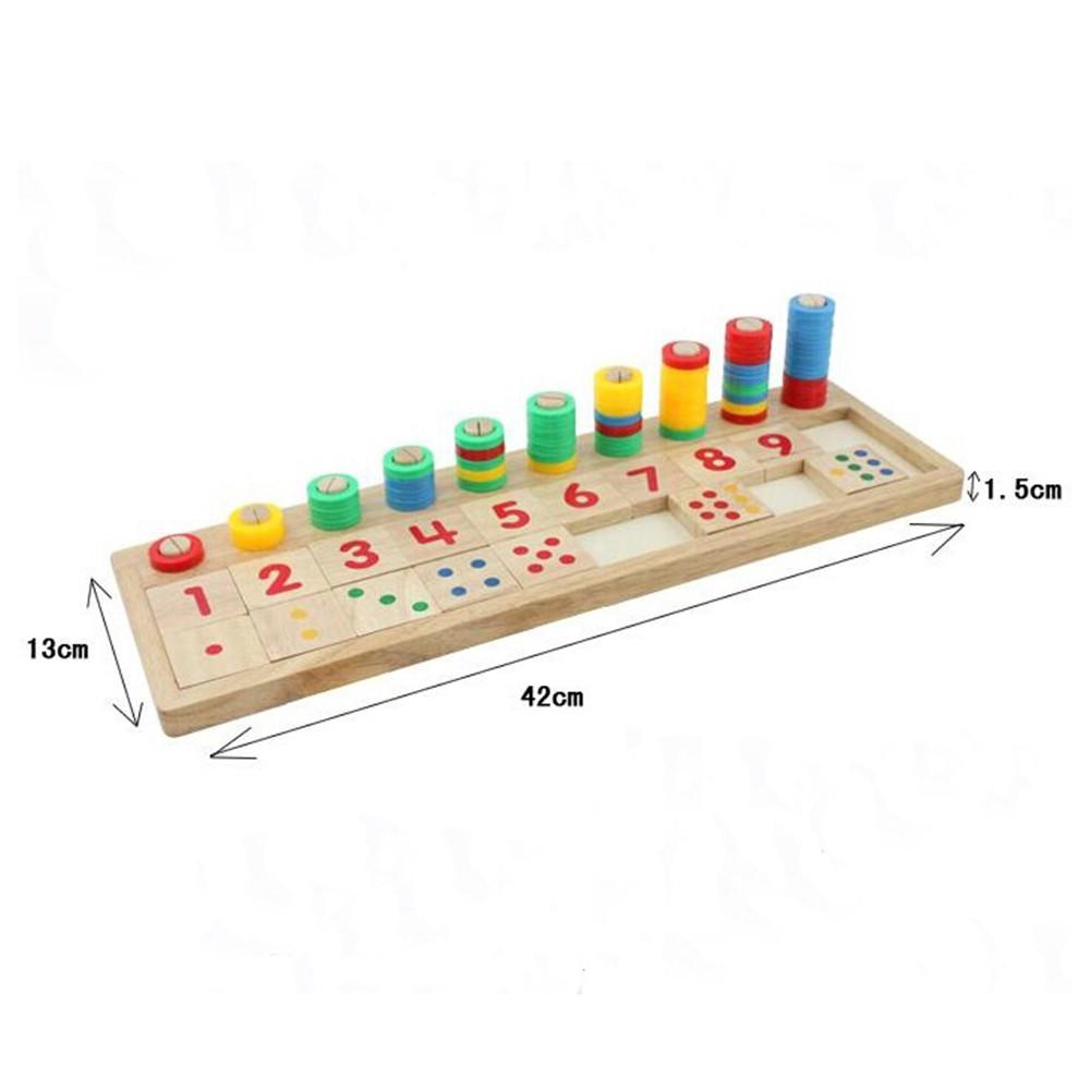 Other Stationery |   Wooden Math Game Board Number Puzzle Sorting Montessori Toys Educational Learning Tools Other Stationery Other Stationery