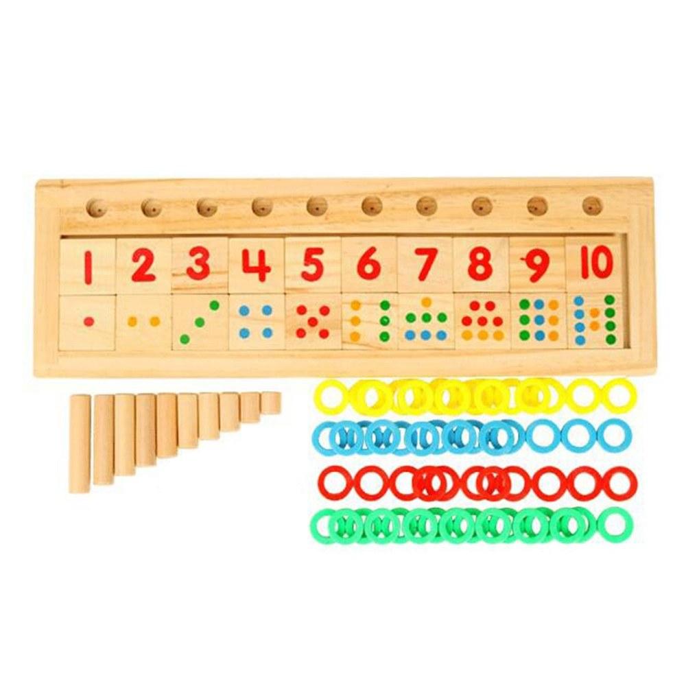 Other Stationery |   Wooden Math Game Board Number Puzzle Sorting Montessori Toys Educational Learning Tools Other Stationery Other Stationery