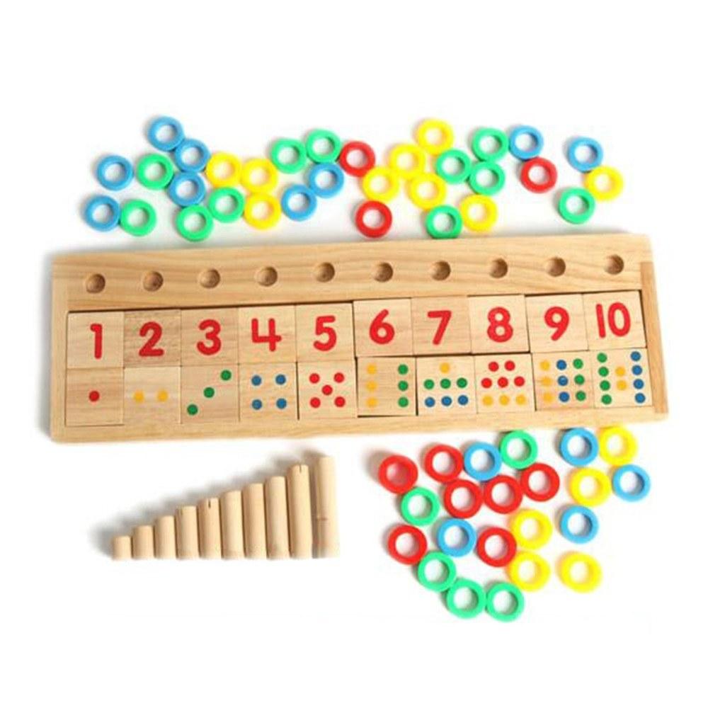 Other Stationery |   Wooden Math Game Board Number Puzzle Sorting Montessori Toys Educational Learning Tools Other Stationery Other Stationery