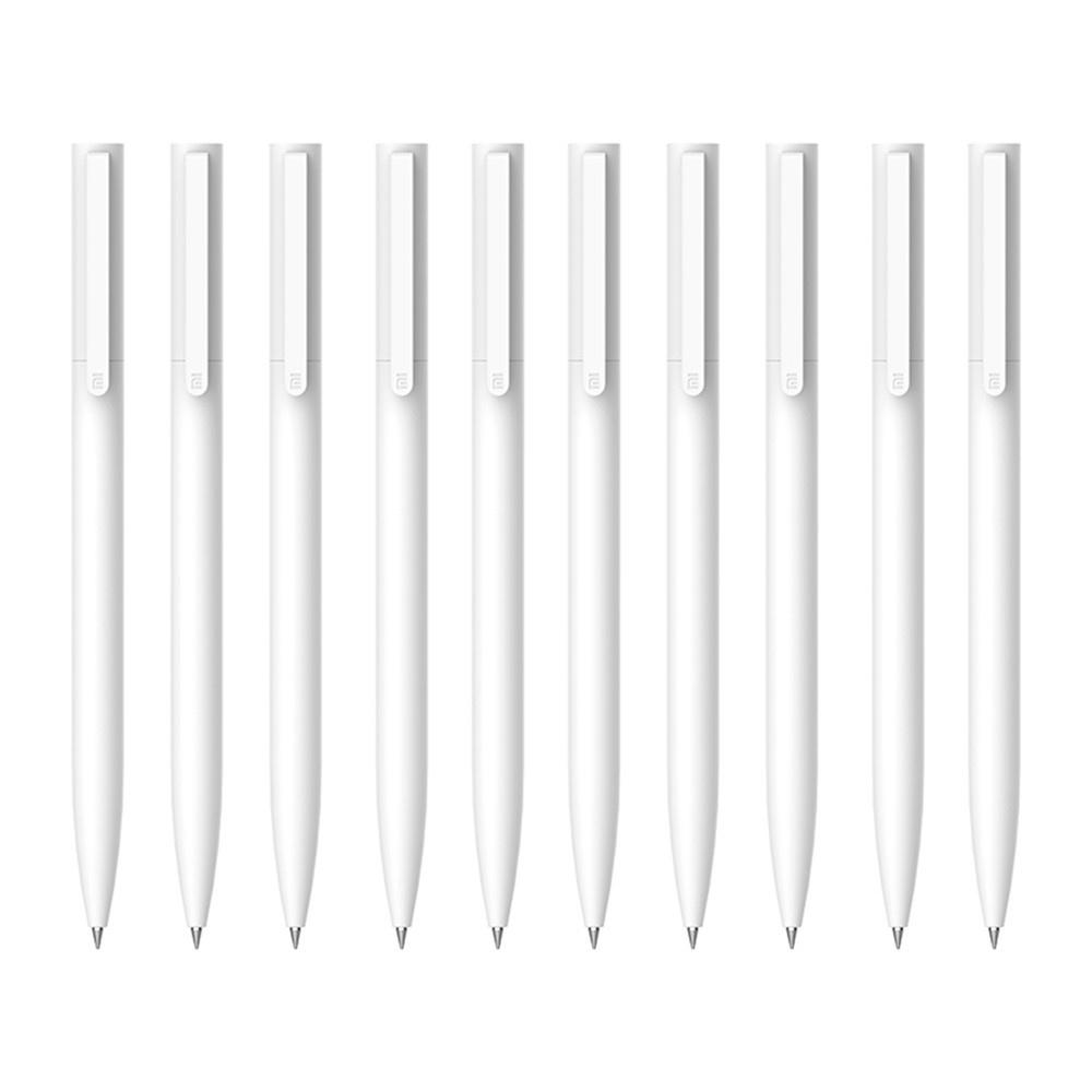 Other Stationery |   Xiaomi Gel Pen 10pcs 0.5mm Black Ink Press Pen Other Stationery Other Stationery