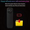 Others |   1080P Mini Body Camera with Audio Clip-on Video Recorder Wide Angle Video Camera Built-in Battery Night Vision Motion Detection for Hiking Riding Running Travel Computer Peripherals Others