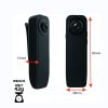 Others |   1080P Mini Body Camera with Audio Clip-on Video Recorder Wide Angle Video Camera Built-in Battery Night Vision Motion Detection for Hiking Riding Running Travel Computer Peripherals Others