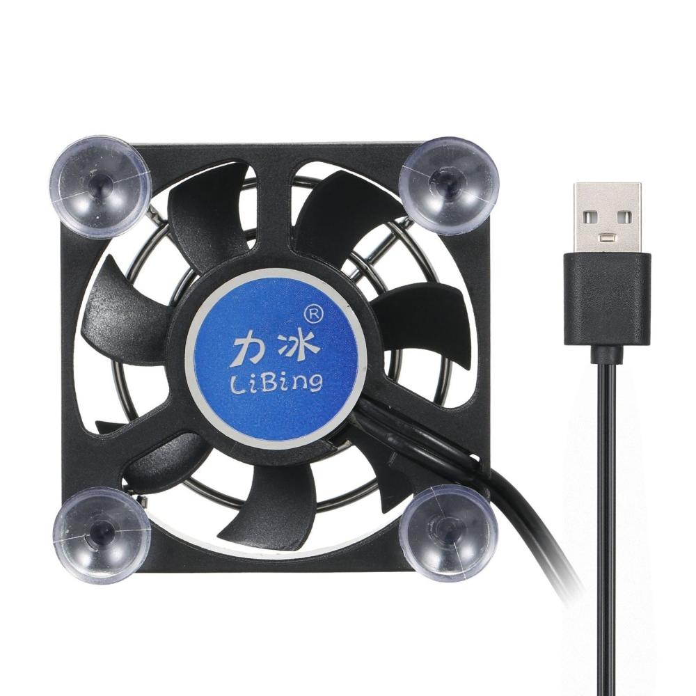 Others |   5cm Mobile Phone Heat Dissipation Fan Smartphone Tablet Radiator Mini Portable Design Fast Cooling with 4 Suction Cups Computer Peripherals Others