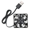 Others |   5cm Mobile Phone Heat Dissipation Fan Smartphone Tablet Radiator Mini Portable Design Fast Cooling with 4 Suction Cups Computer Peripherals Others