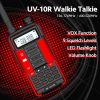 Others |   BAOFENG UV-10R Walkie Talkie Dual-Band Portable Ham Radio VOX Function 5-10KM Long Range Noise Reduction Blue, UK Plug Networking Others