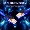 Others |   CAT8 Network Cable 40Gbps 2000MHz Ethernet Cable with Multi-layer Shielding 26AWG Pure Copper Core Gold-plated Interface 5M Networking Others