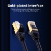 Others |   CAT8 Network Cable 40Gbps 2000MHz Ethernet Cable with Multi-layer Shielding 26AWG Pure Copper Core Gold-plated Interface 5M Networking Others