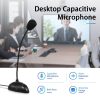 Others |   Computer Microphone Desktop Capacitive Microphone Wired Microphone 3.5mm Interface for Lecture Conference Voice Chat Computer Peripherals Others