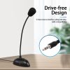 Others |   Computer Microphone Desktop Capacitive Microphone Wired Microphone 3.5mm Interface for Lecture Conference Voice Chat Computer Peripherals Others