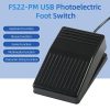 Others |   FS22-PM USB Single Foot Switch Multifunctional Customized Foot Pedal Mechanical Switch for Image Acquisition Music Game Control Computer Peripherals Others