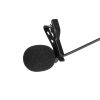 Others |   GL-119 3.5AUX Lavalier Microphone Omni Directional Condenser Microphone Superb Sound for Audio and Video Recording Black Computer Peripherals Others