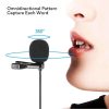 Others |   GL-119 3.5AUX Lavalier Microphone Omni Directional Condenser Microphone Superb Sound for Audio and Video Recording Black Computer Peripherals Others