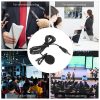 Others |   GL-119 3.5AUX Lavalier Microphone Omni Directional Condenser Microphone Superb Sound for Audio and Video Recording Black Computer Peripherals Others