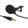 Others |   GL-119 3.5AUX Lavalier Microphone Omni Directional Condenser Microphone Superb Sound for Audio and Video Recording Black Computer Peripherals Others