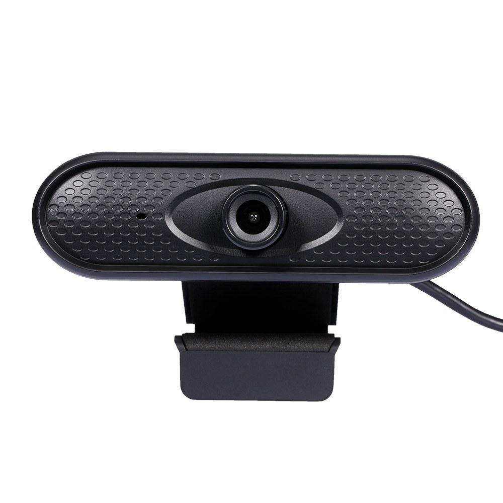 Others |   HD 1080P Web Camera Manual Focus USB Webcam Computer Camera Built-in Microphone Drive-free Camera for PC Laptop Black Computer Peripherals Others