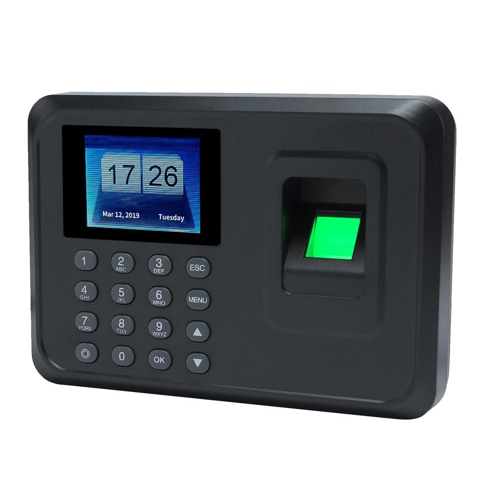 Others |   Intelligent Biometric Fingerprint Password Attendance Machine Employee Checking-in Recorder 2.4 inch TFT LCD Screen DC 5V Time Attendance Clock Computer Peripherals Others