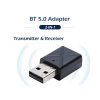 Others |   KN320 3.5mm Wireless Audio Transmitter Receiver USB BT 5.0 Adapter TV Speaker Earphone Mini Car Music 2 In 1 BT Transmit Computer Peripherals Others