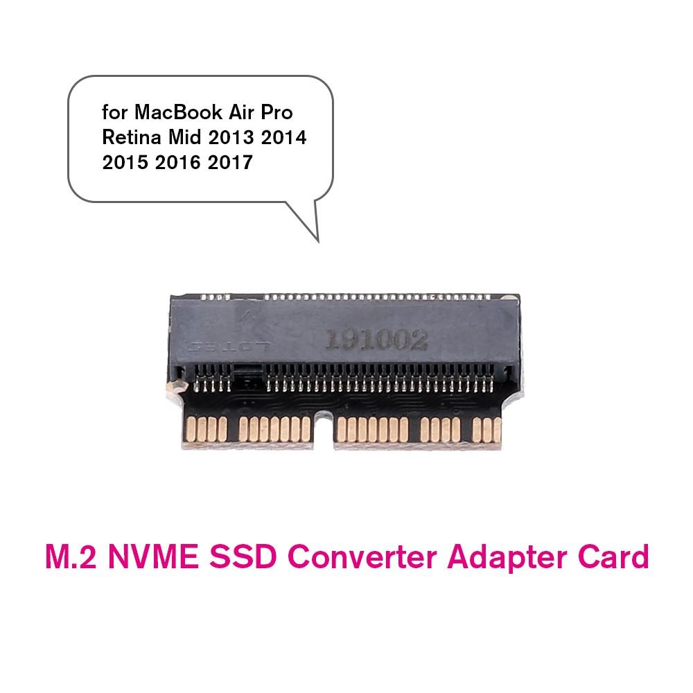 Others |   M.2 NVME SSD Convert Adapter Card Replacement for MacBook Air Pro Retina Mid 2013 2014 2015 2016 2017 Drives & Storage Others