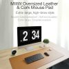 Others |   MIIIW Leather Desk Pad | Waterproof | Non-Slip | Office & Home Computer Peripherals Others