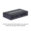 Others |   NK-T32 3 In 2 Out Toslink Cable Switch Splitter SPDIF/TOSLINK Optical Audio 3×2 Switcher SPDIF Splitter With IR Remote Control Computer Peripherals Others