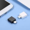 Others |   OTG Adapter Micro USB to USB2.0 Adapter Portable Micro USB Adapter Mini Size Plug and Play Wide Compatibility Black Computer Peripherals Others