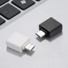 Others |   OTG Adapter Micro USB to USB2.0 Adapter Portable Micro USB Adapter Mini Size Plug and Play Wide Compatibility Black Computer Peripherals Others